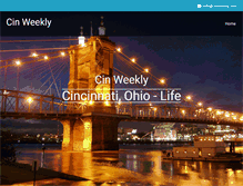 Tablet Screenshot of cinweekly.com